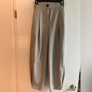 Zara balloon leg pleated pants